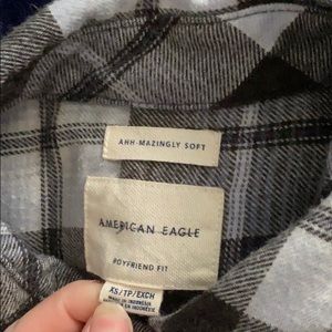 american eagle plaid shirt